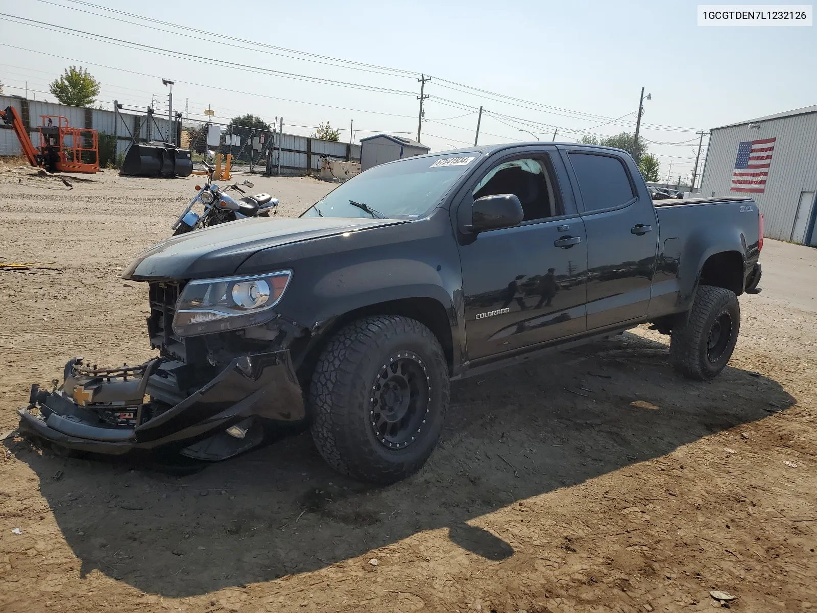 2020 Chevrolet Colorado Z71 VIN: 1GCGTDEN7L1232126 Lot: 67541934