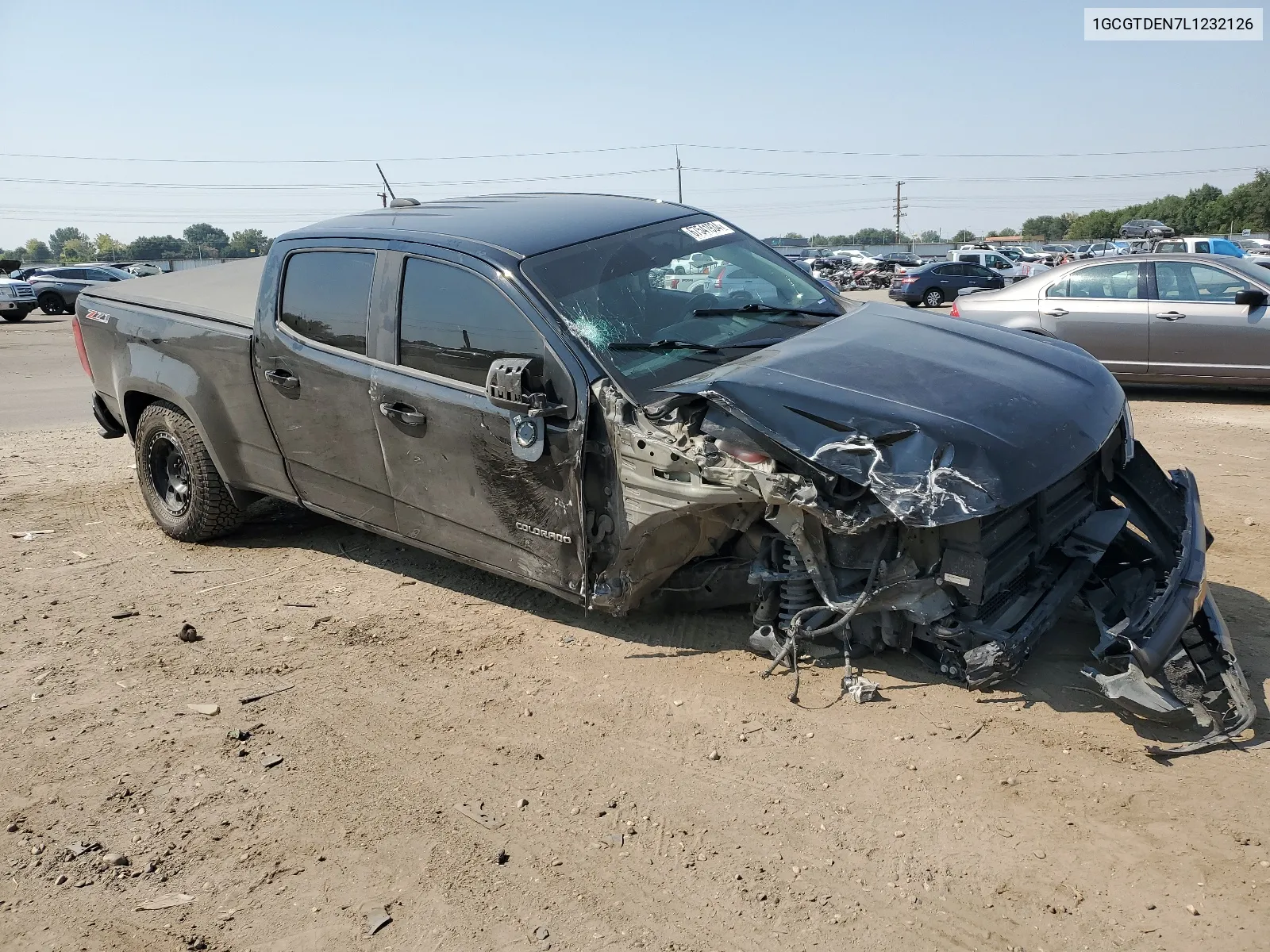 2020 Chevrolet Colorado Z71 VIN: 1GCGTDEN7L1232126 Lot: 67541934