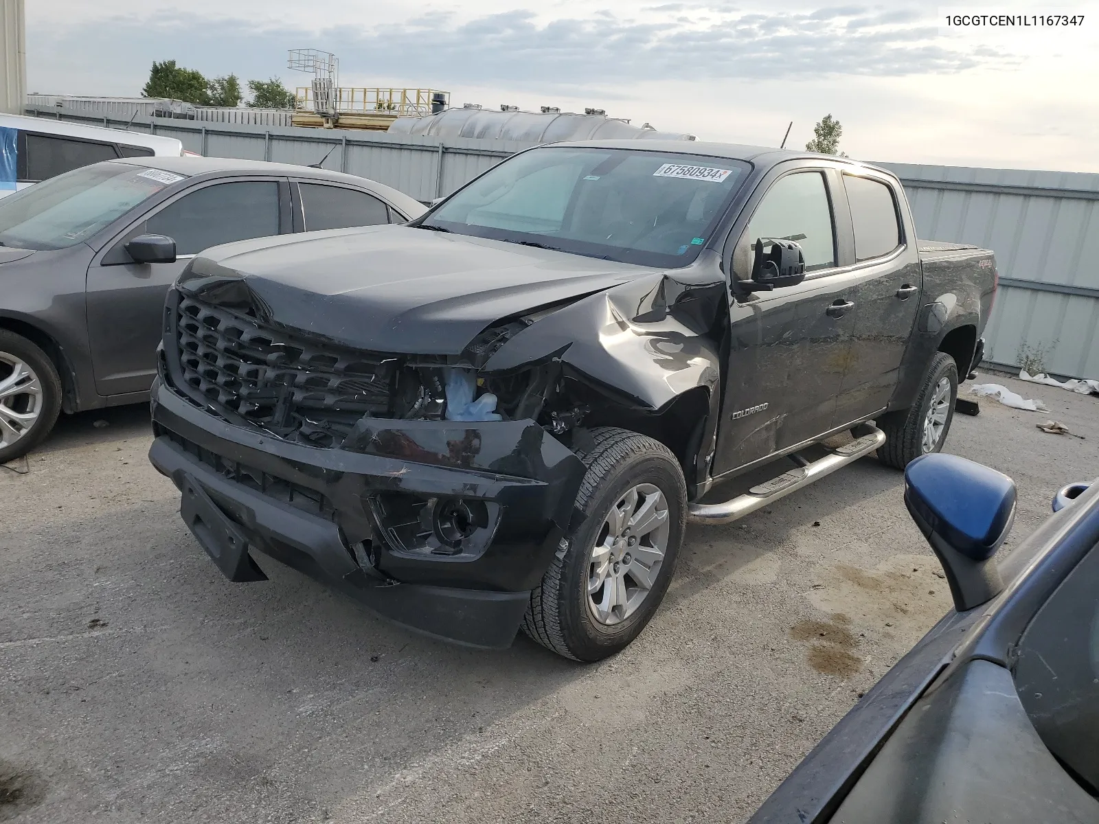 1GCGTCEN1L1167347 2020 Chevrolet Colorado Lt