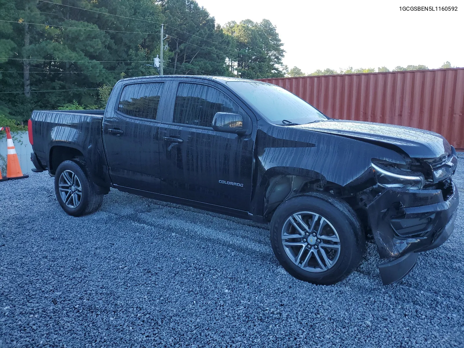 2020 Chevrolet Colorado VIN: 1GCGSBEN5L1160592 Lot: 67855034