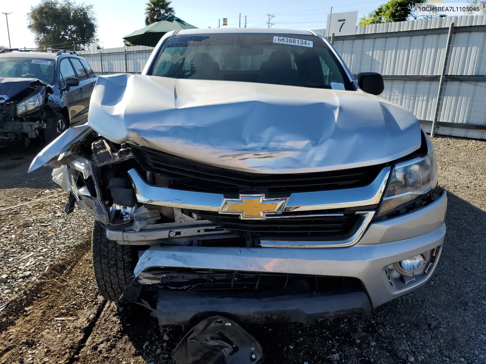 2020 Chevrolet Colorado VIN: 1GCHSBEA7L1105045 Lot: 68388134