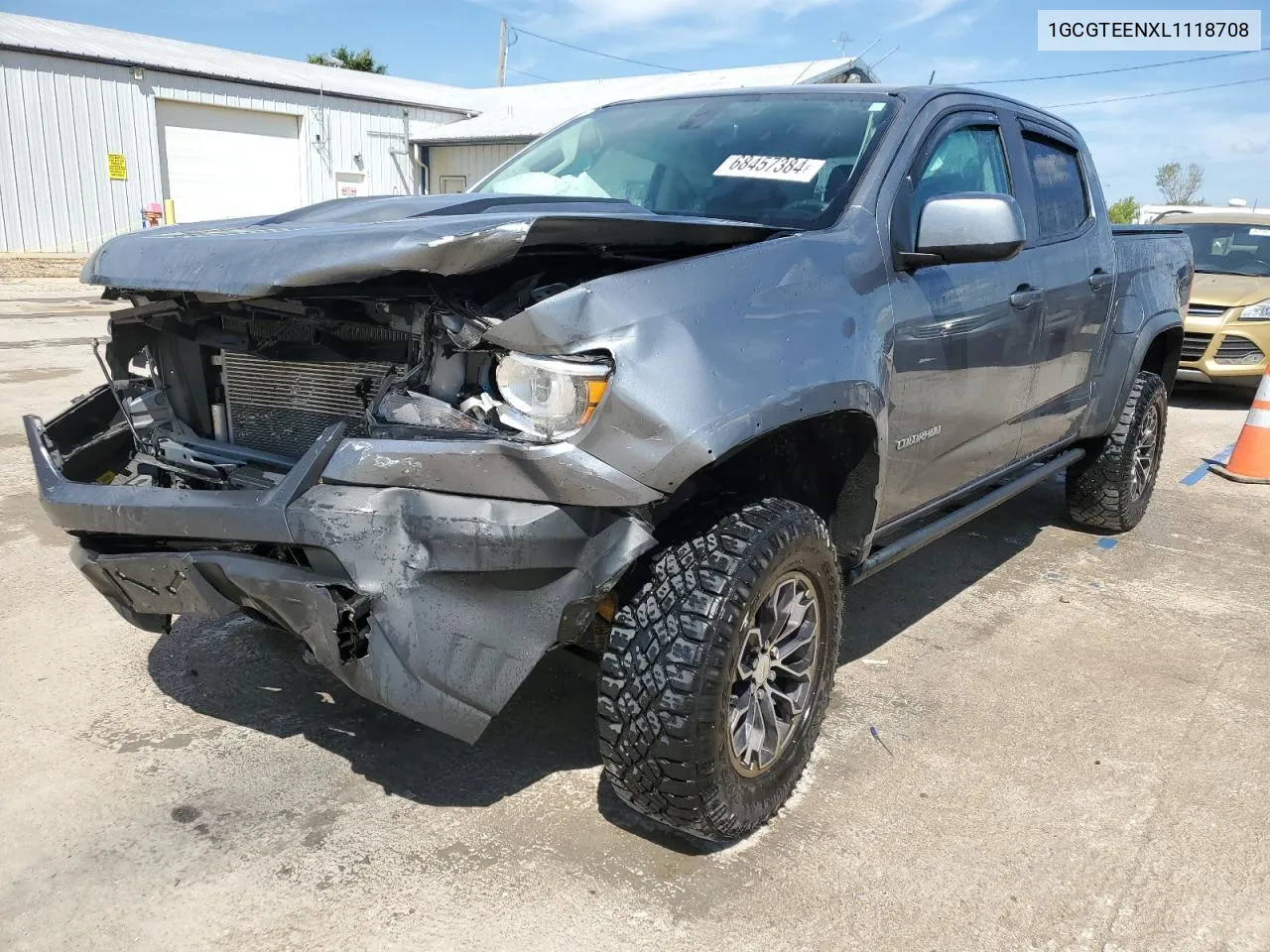 2020 Chevrolet Colorado Zr2 VIN: 1GCGTEENXL1118708 Lot: 68457384