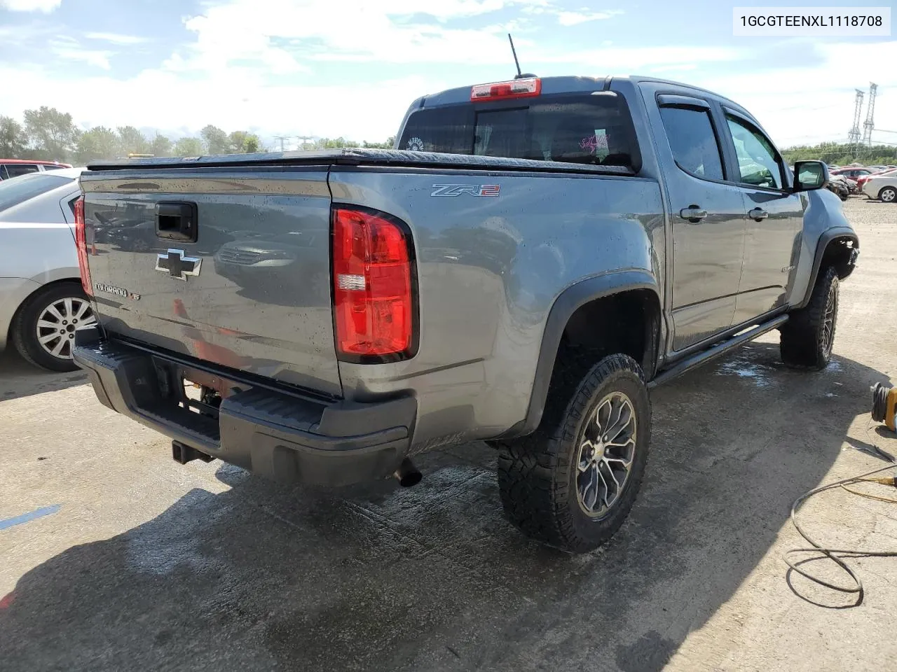 2020 Chevrolet Colorado Zr2 VIN: 1GCGTEENXL1118708 Lot: 68457384