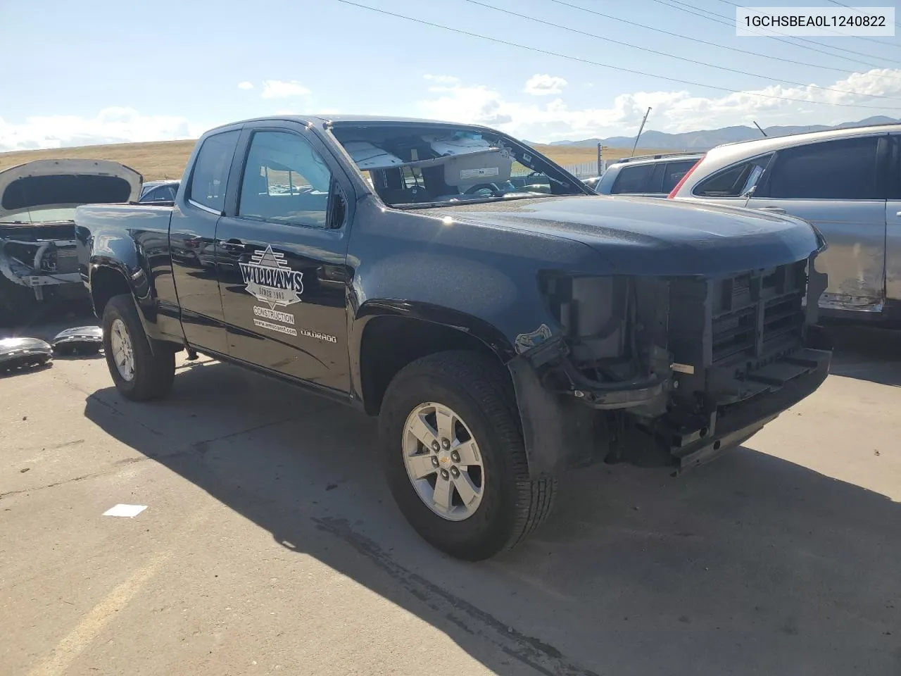 2020 Chevrolet Colorado VIN: 1GCHSBEA0L1240822 Lot: 69649944