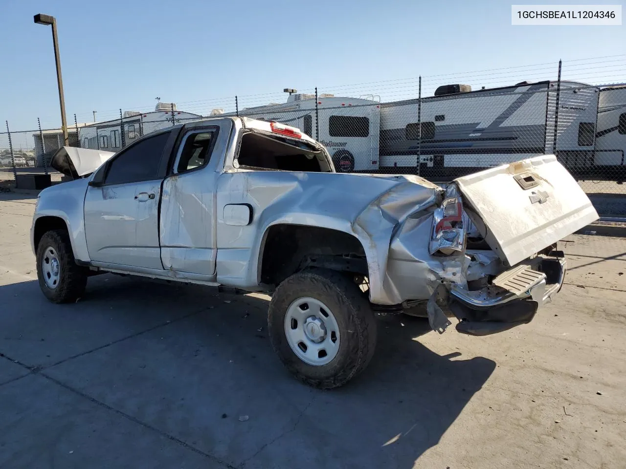 2020 Chevrolet Colorado VIN: 1GCHSBEA1L1204346 Lot: 70824334