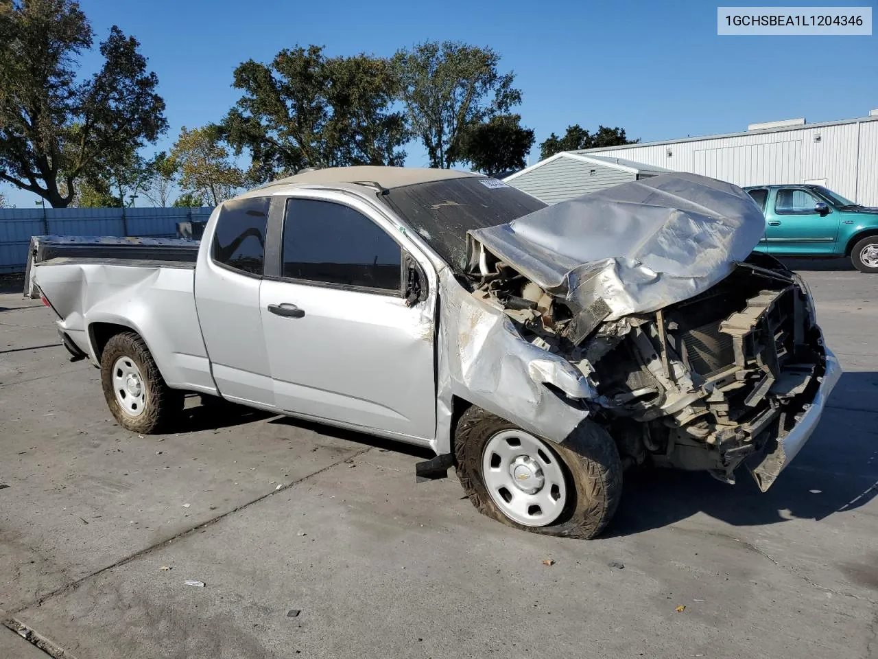 2020 Chevrolet Colorado VIN: 1GCHSBEA1L1204346 Lot: 70824334