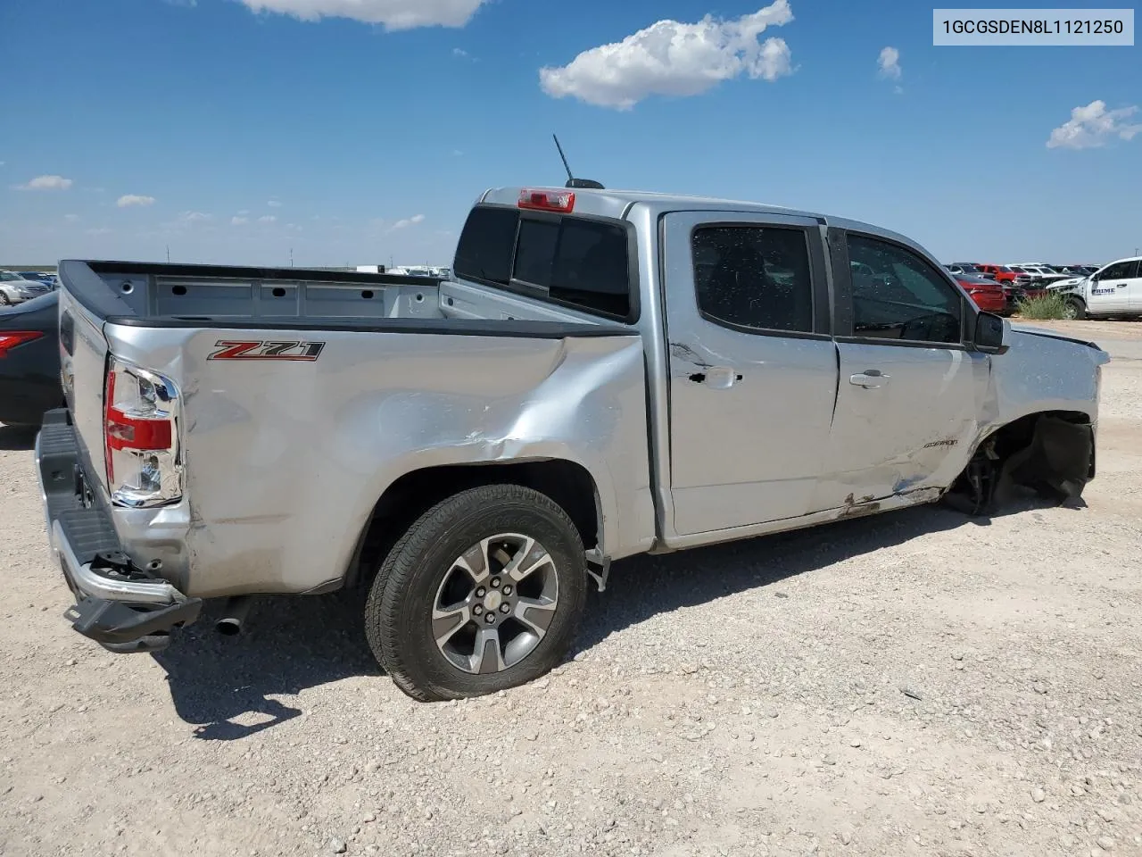 2020 Chevrolet Colorado Z71 VIN: 1GCGSDEN8L1121250 Lot: 71482444