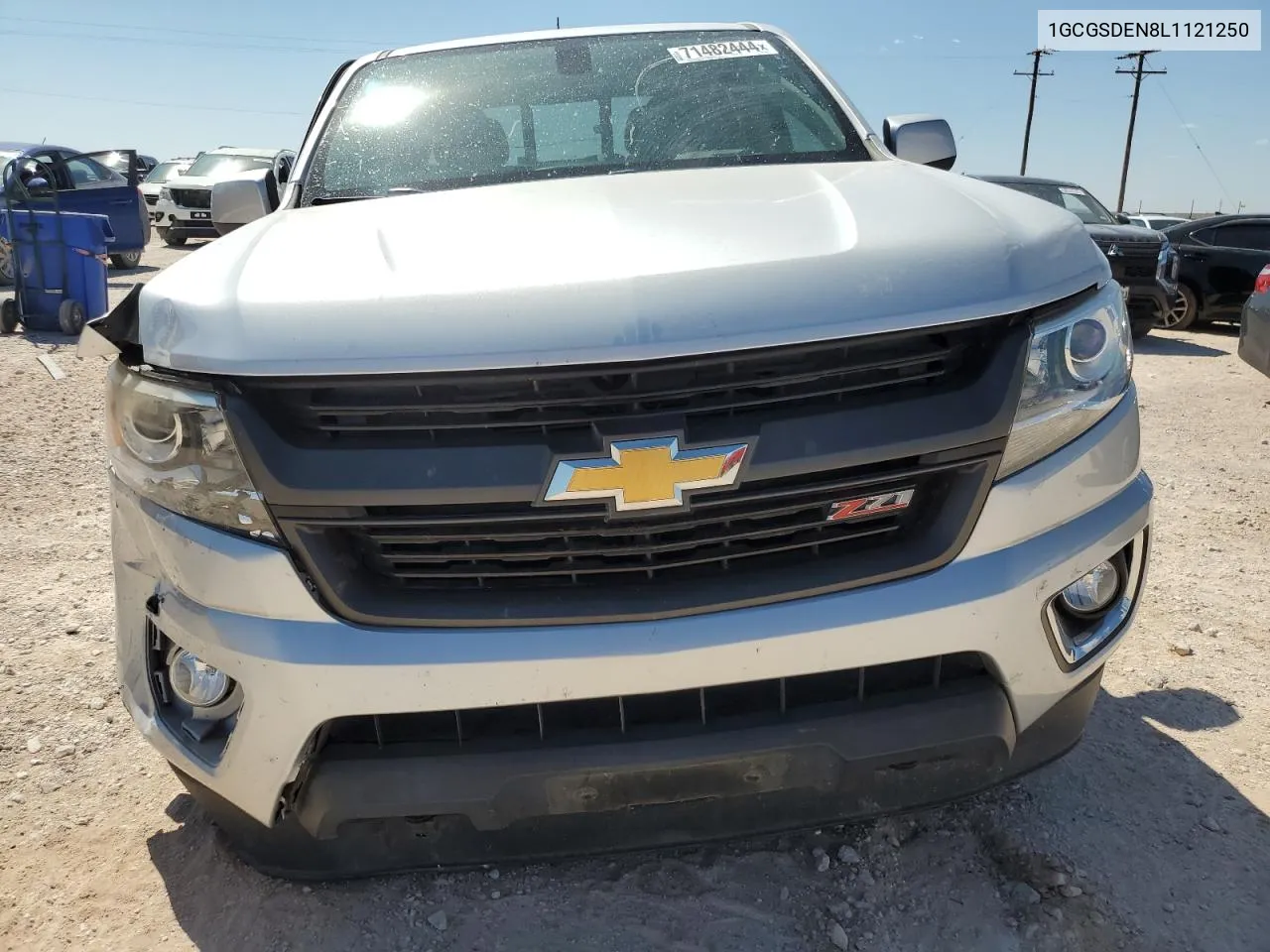 2020 Chevrolet Colorado Z71 VIN: 1GCGSDEN8L1121250 Lot: 71482444