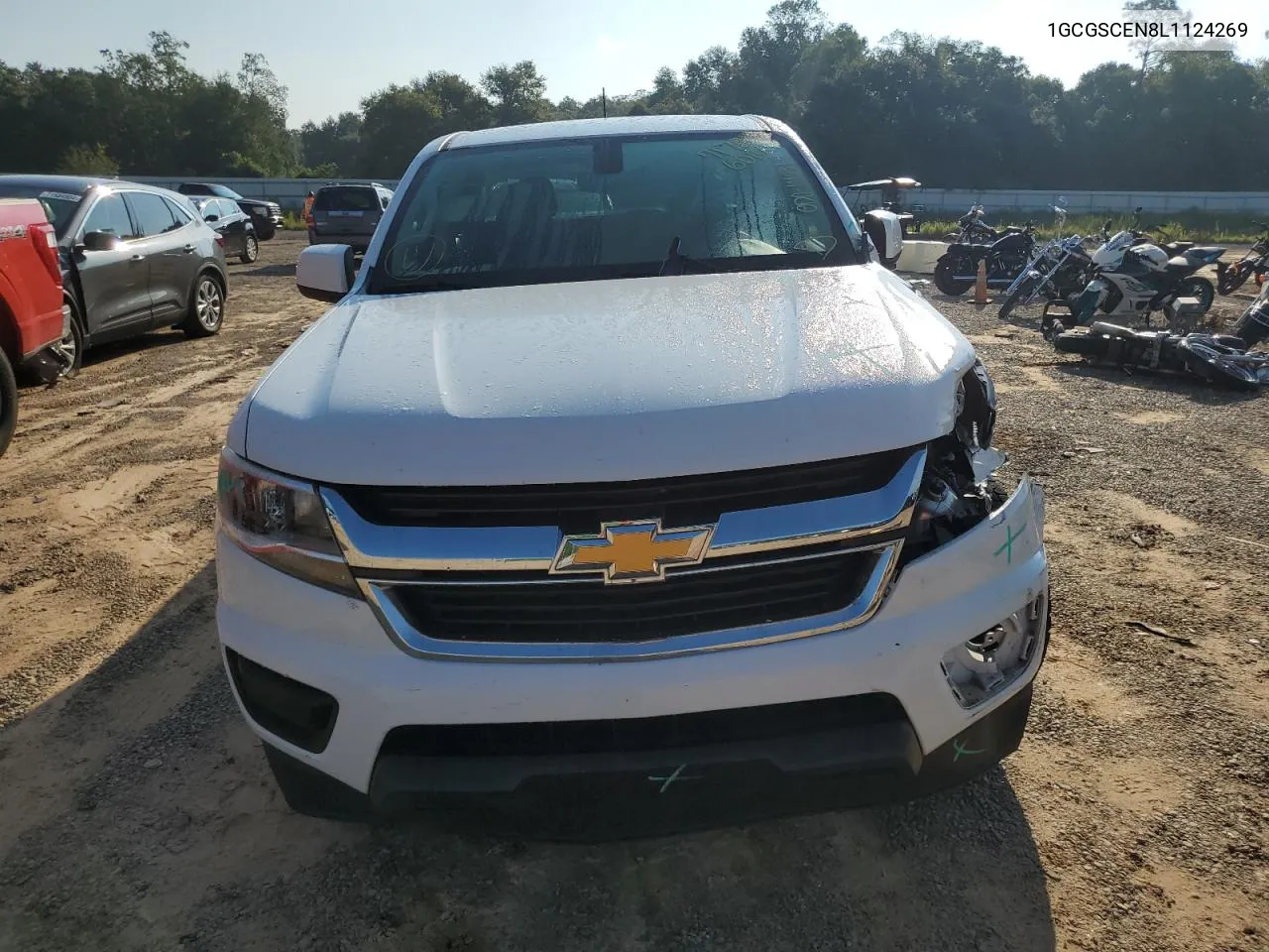 2020 Chevrolet Colorado Lt VIN: 1GCGSCEN8L1124269 Lot: 71706014