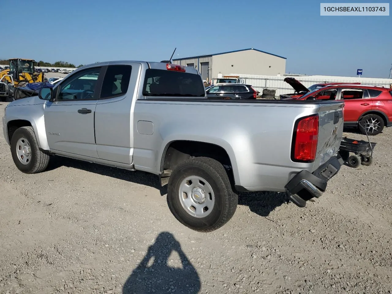 2020 Chevrolet Colorado VIN: 1GCHSBEAXL1103743 Lot: 72031624