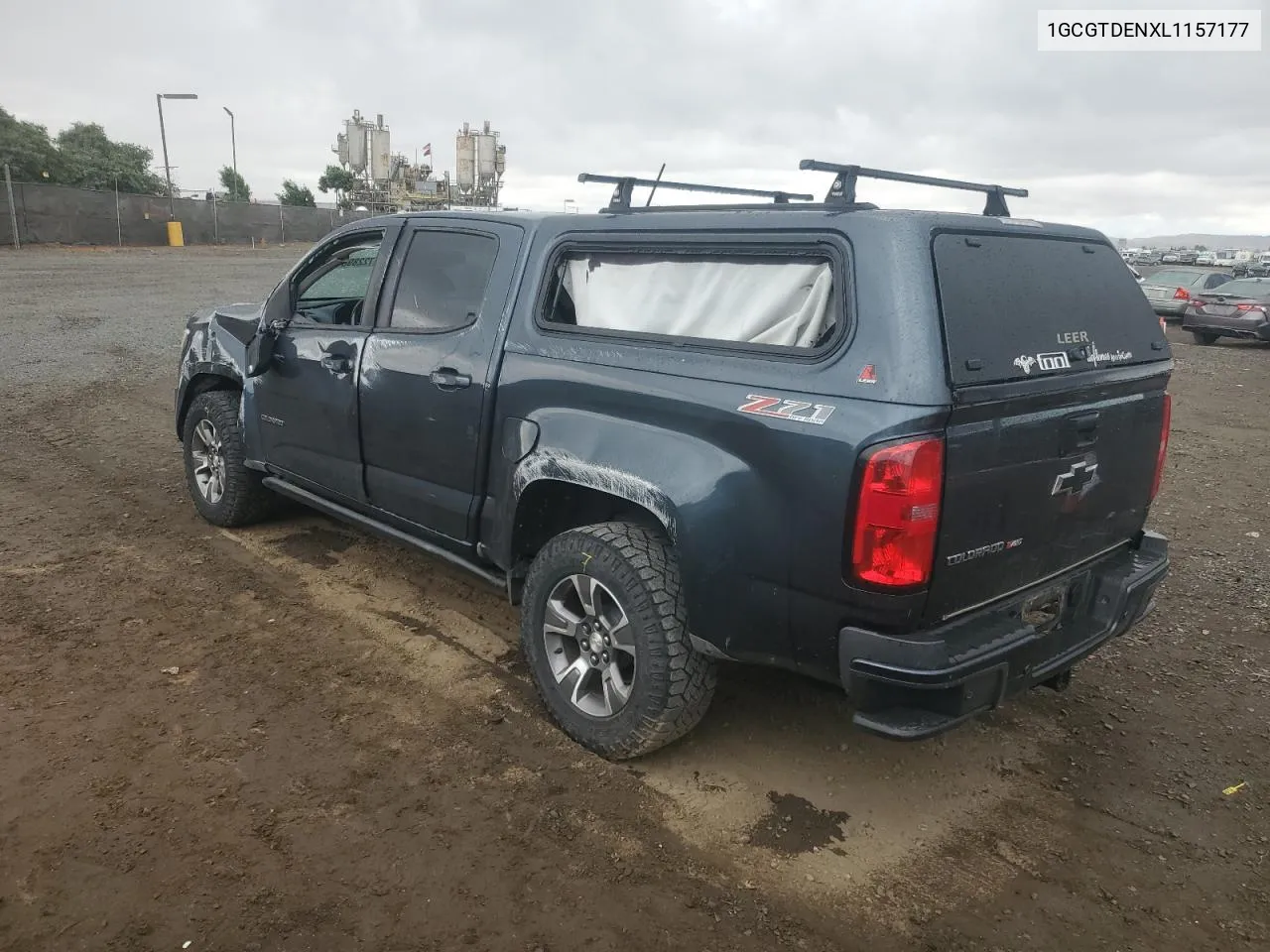 2020 Chevrolet Colorado Z71 VIN: 1GCGTDENXL1157177 Lot: 72289844