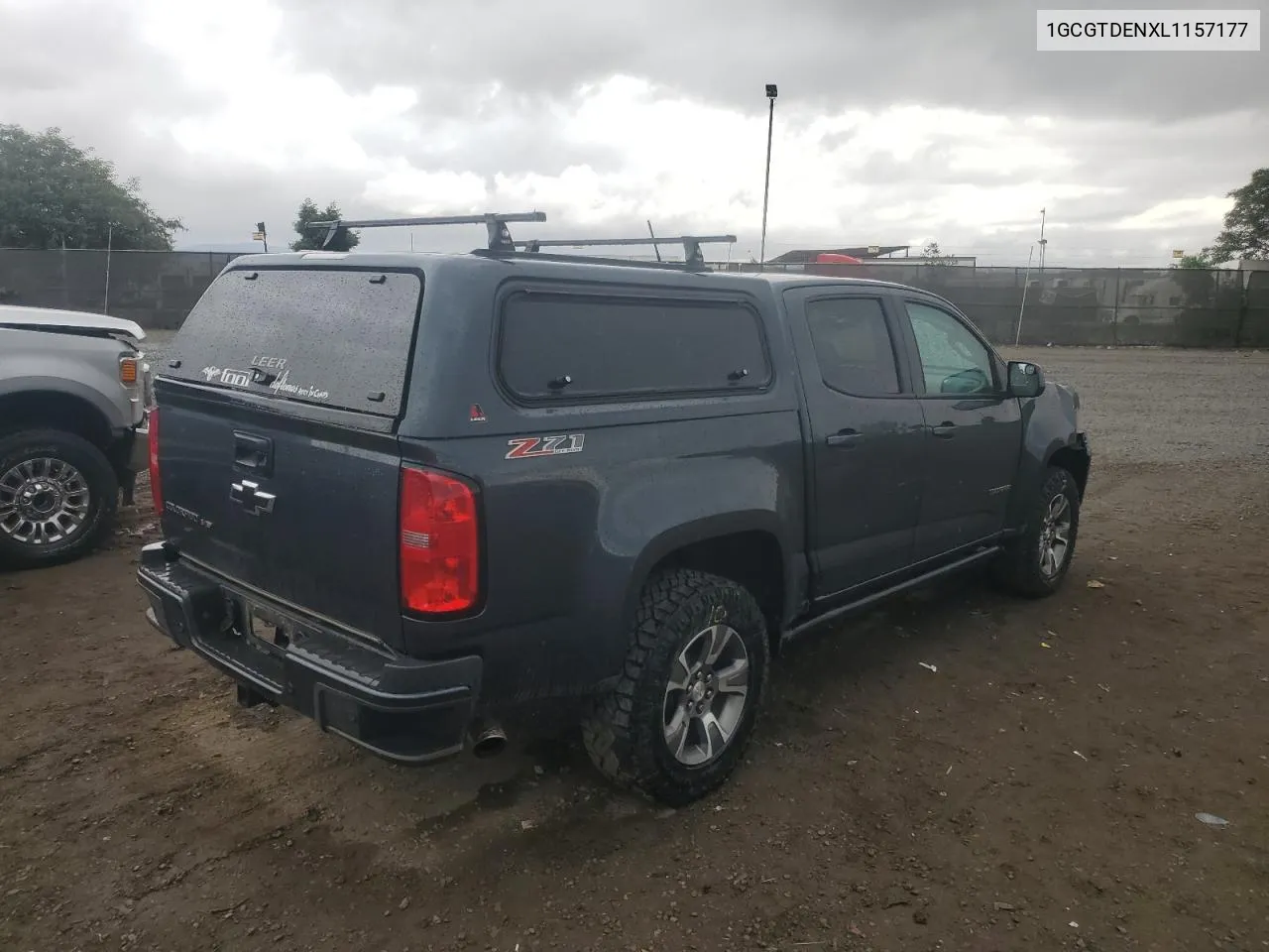 2020 Chevrolet Colorado Z71 VIN: 1GCGTDENXL1157177 Lot: 72289844