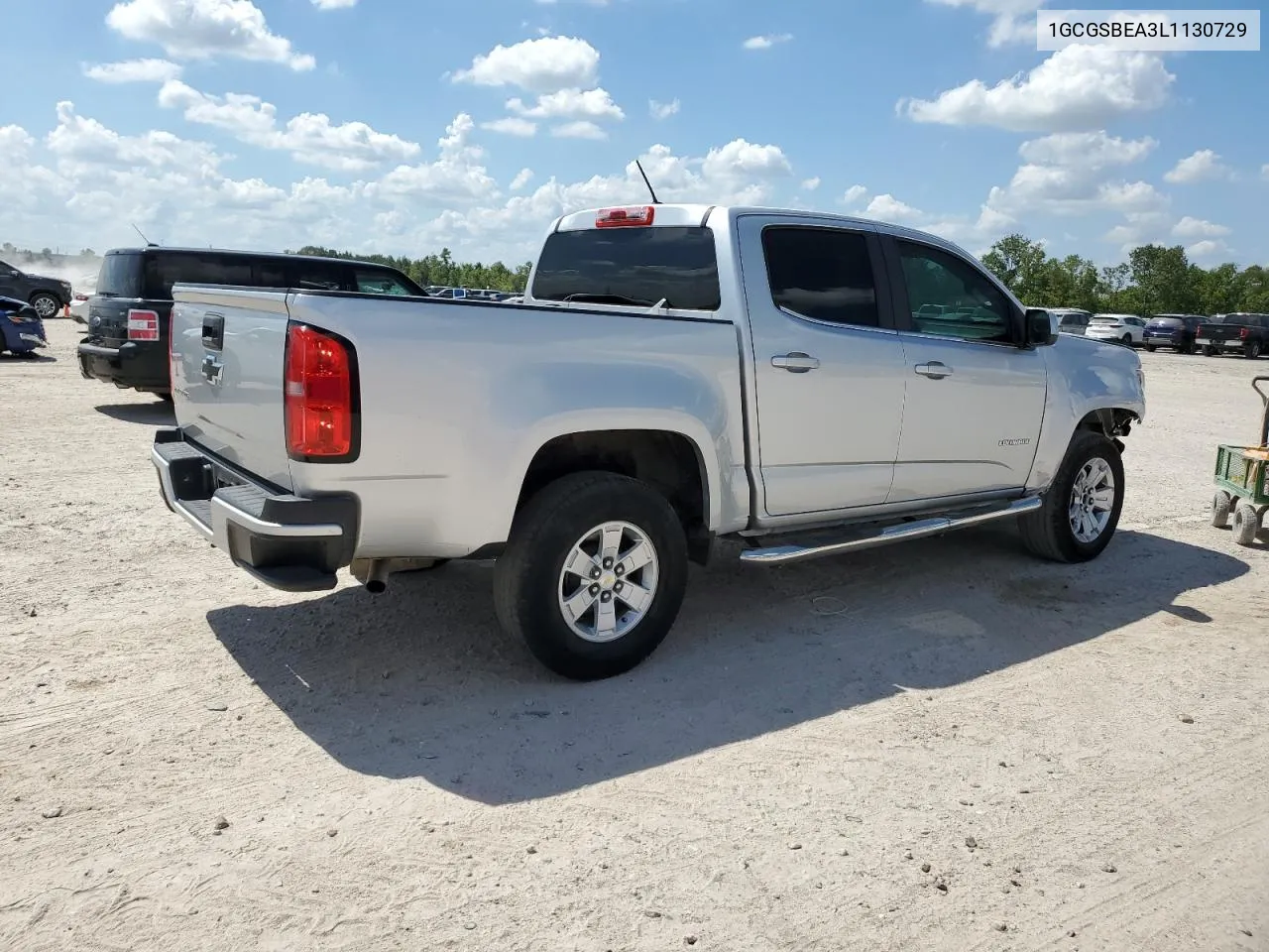 2020 Chevrolet Colorado VIN: 1GCGSBEA3L1130729 Lot: 72393204