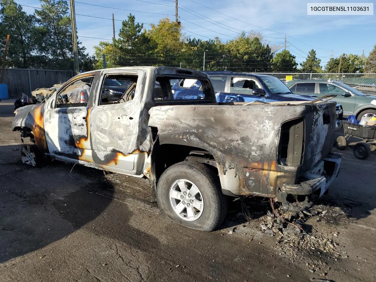 1GCGTBEN5L1103631 2020 Chevrolet Colorado