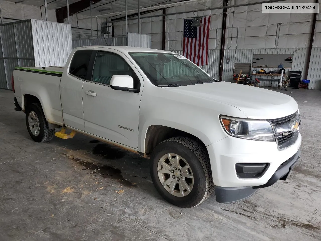 2020 Chevrolet Colorado Lt VIN: 1GCHSCEA9L1189424 Lot: 73118584