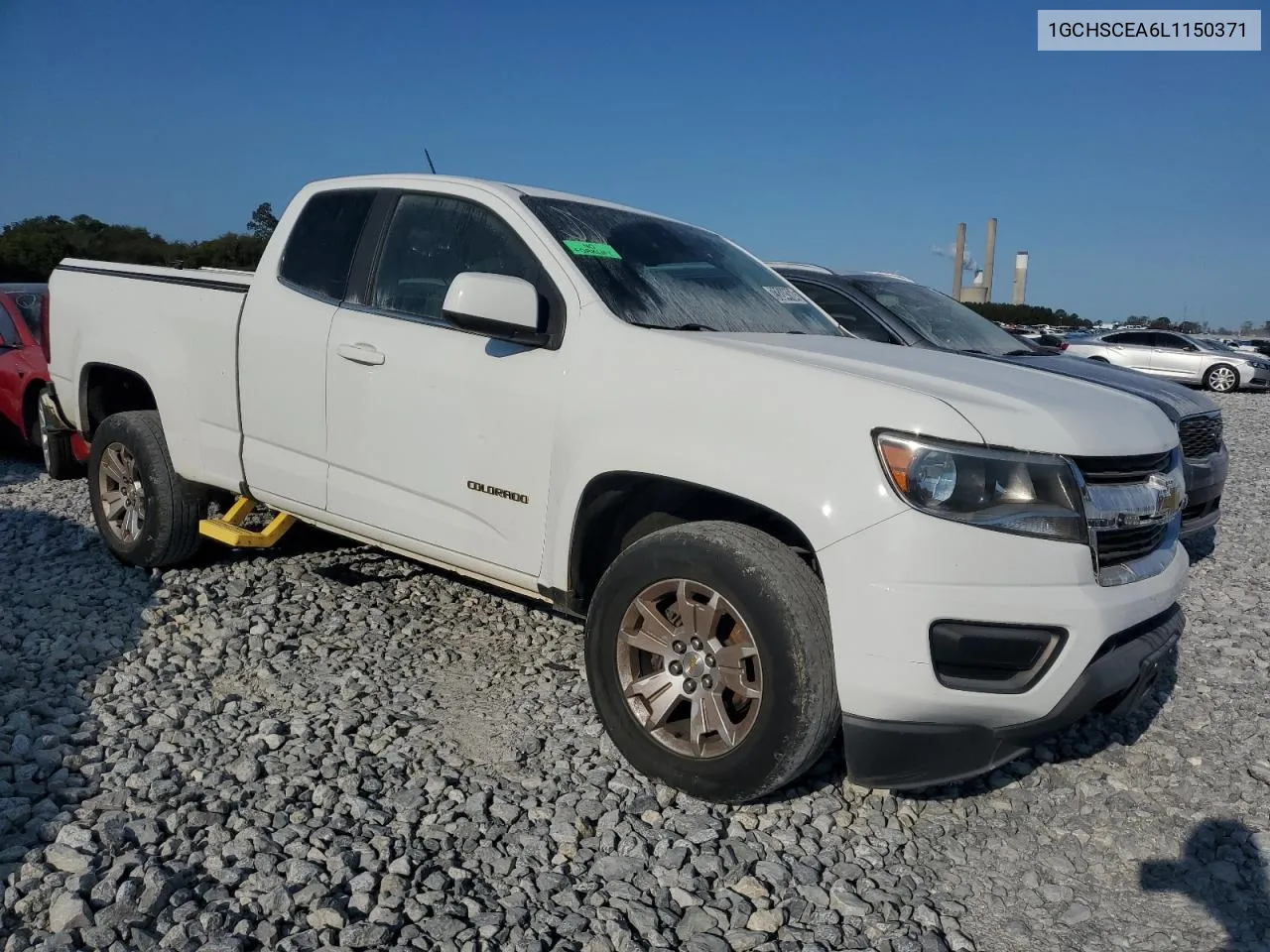 2020 Chevrolet Colorado Lt VIN: 1GCHSCEA6L1150371 Lot: 73244164