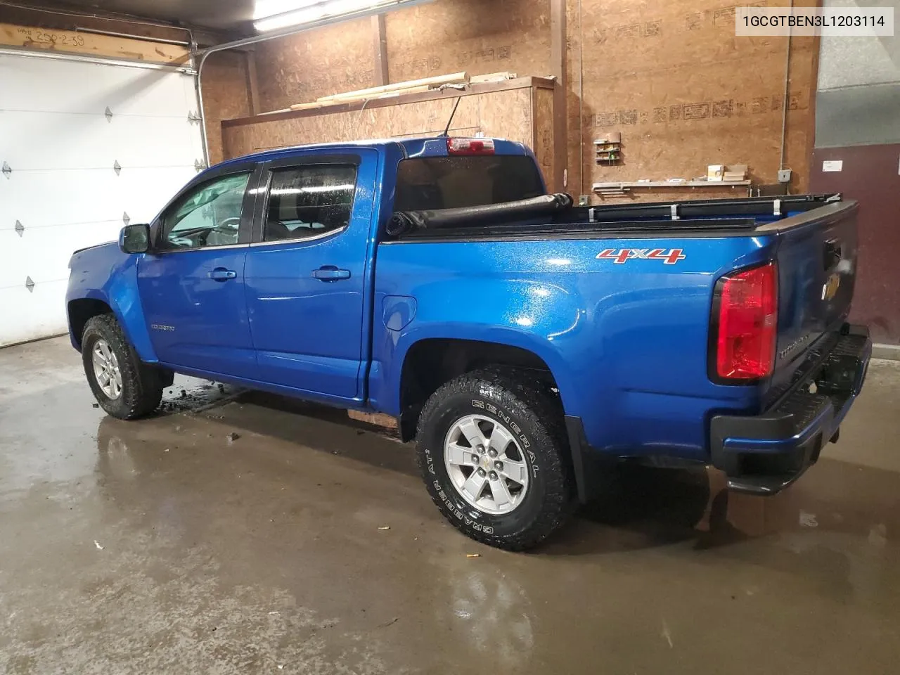 2020 Chevrolet Colorado VIN: 1GCGTBEN3L1203114 Lot: 73353744