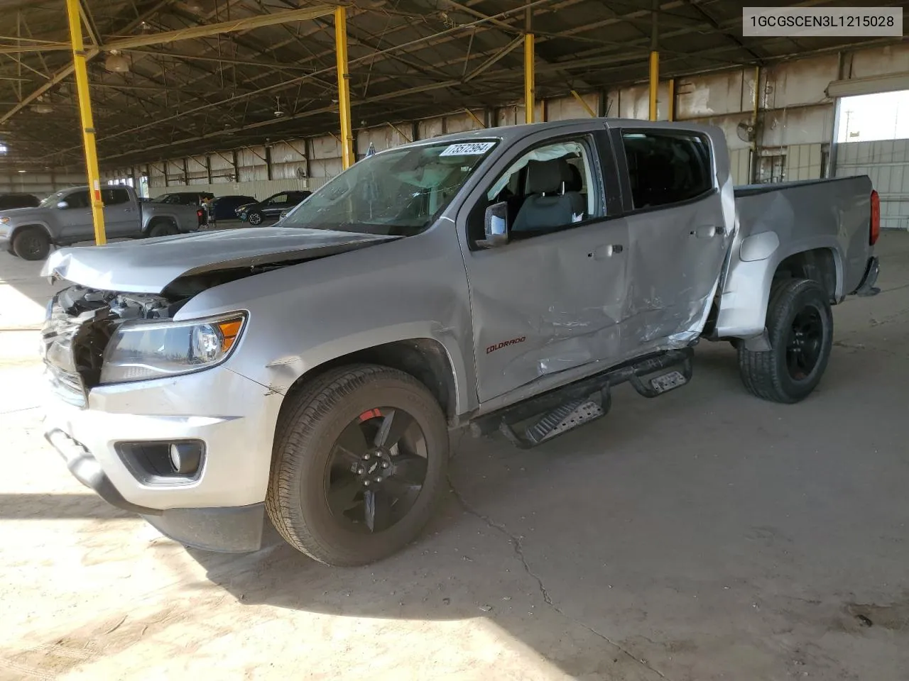 2020 Chevrolet Colorado Lt VIN: 1GCGSCEN3L1215028 Lot: 73572964