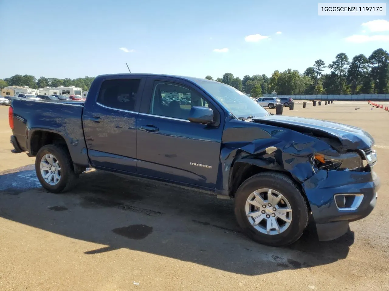 2020 Chevrolet Colorado Lt VIN: 1GCGSCEN2L1197170 Lot: 73798194