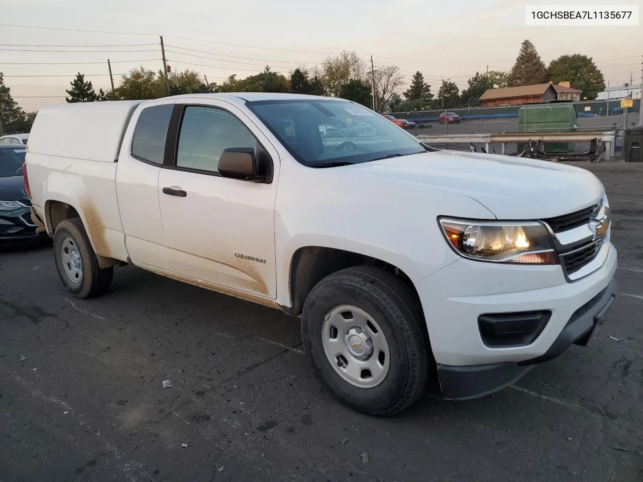 2020 Chevrolet Colorado VIN: 1GCHSBEA7L1135677 Lot: 73806374