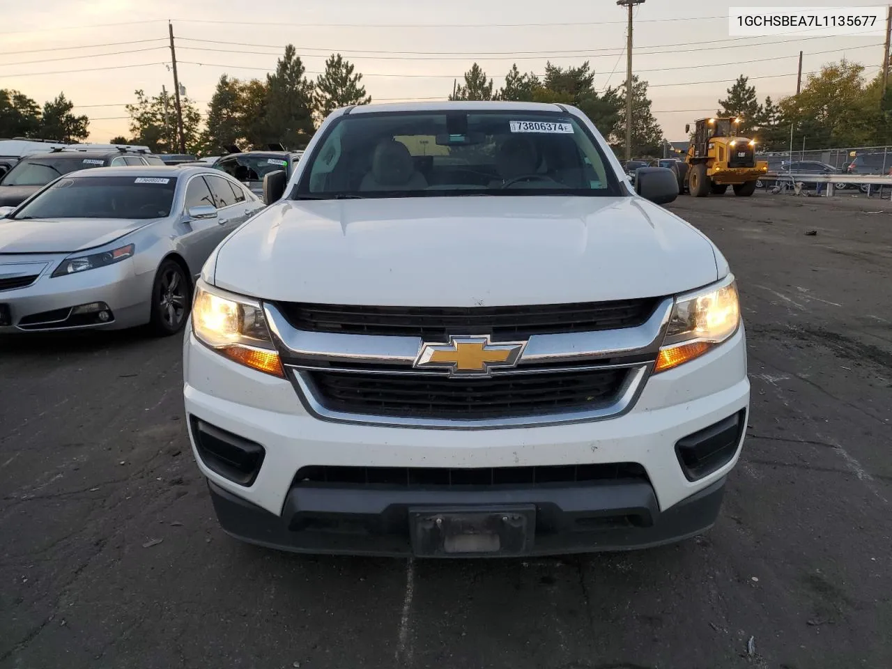 2020 Chevrolet Colorado VIN: 1GCHSBEA7L1135677 Lot: 73806374