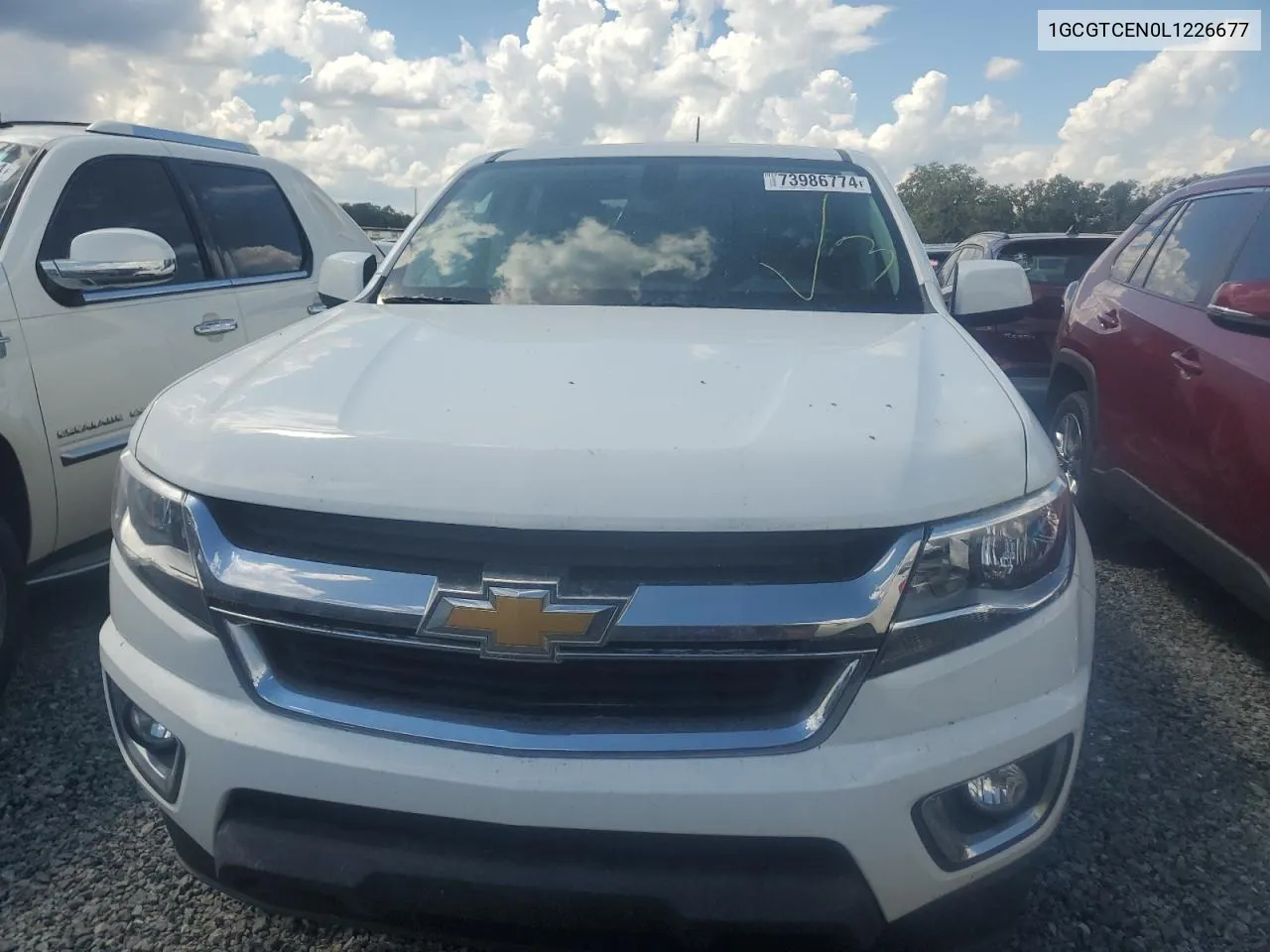 2020 Chevrolet Colorado Lt VIN: 1GCGTCEN0L1226677 Lot: 73986774