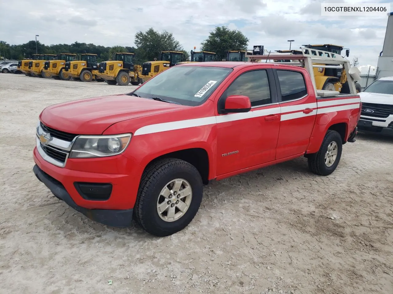 2020 Chevrolet Colorado VIN: 1GCGTBENXL1204406 Lot: 74198554