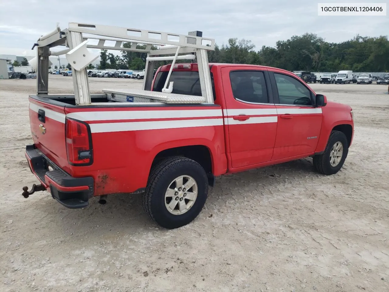 2020 Chevrolet Colorado VIN: 1GCGTBENXL1204406 Lot: 74198554