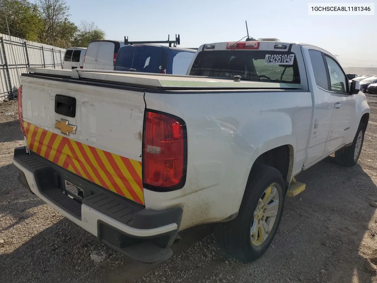 2020 Chevrolet Colorado Lt VIN: 1GCHSCEA8L1181346 Lot: 74295104