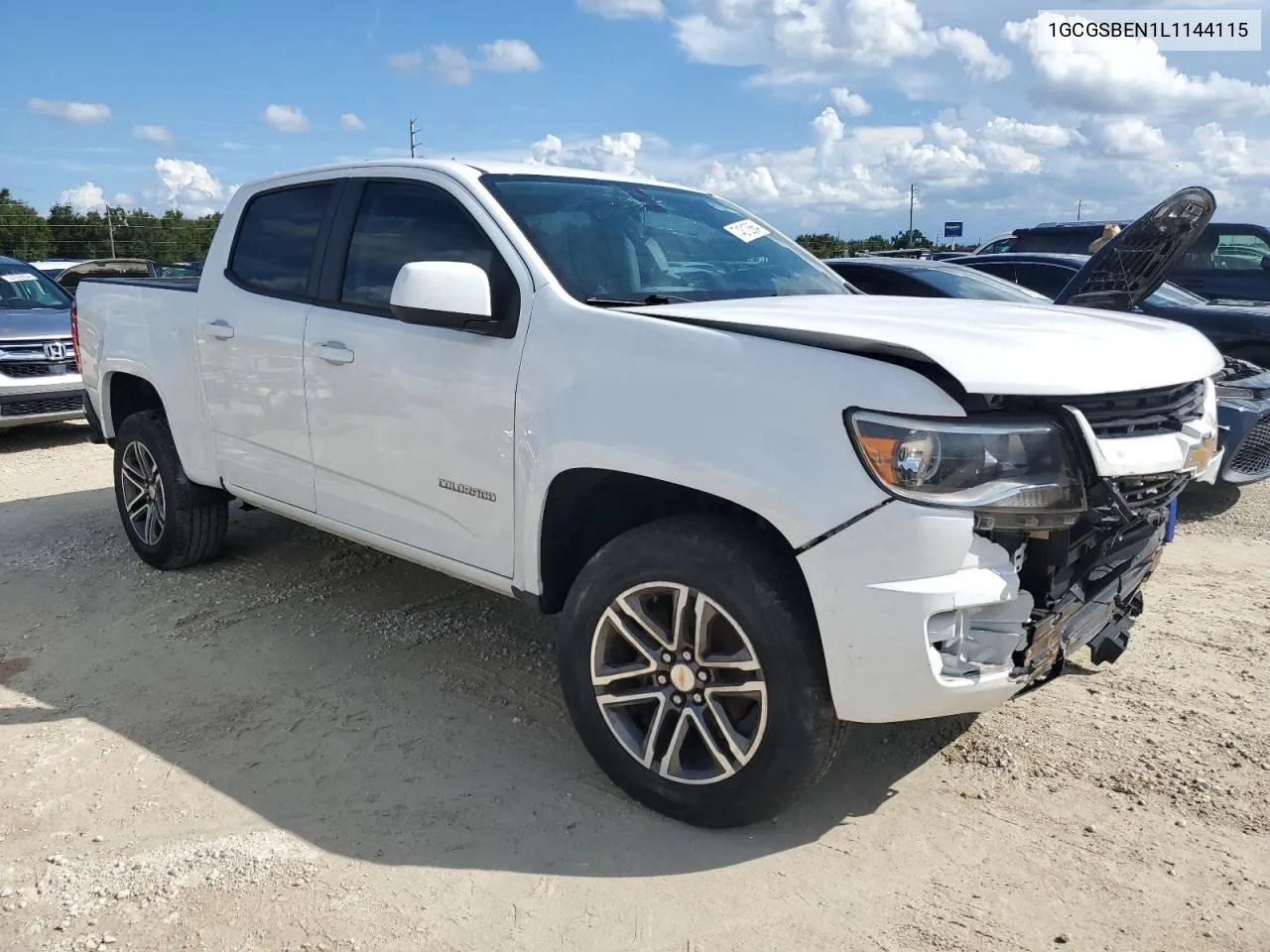 2020 Chevrolet Colorado VIN: 1GCGSBEN1L1144115 Lot: 74312664