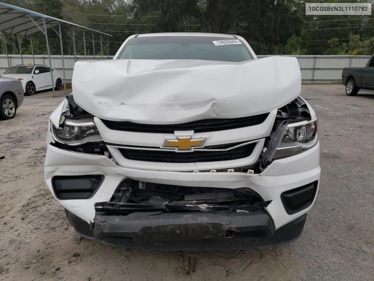 2020 Chevrolet Colorado VIN: 1GCGSBEN2L1110782 Lot: 74635944