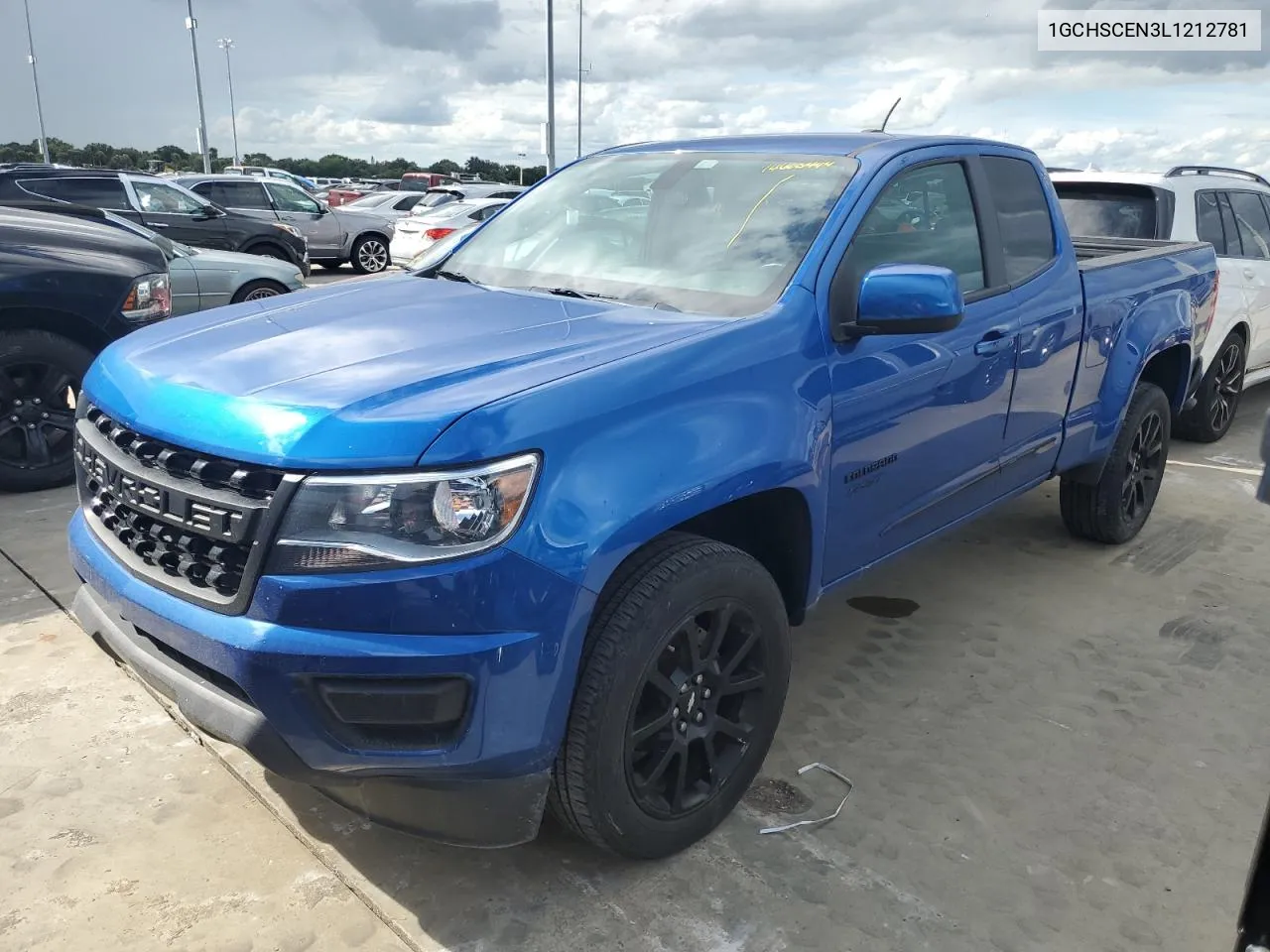 2020 Chevrolet Colorado Lt VIN: 1GCHSCEN3L1212781 Lot: 74660444