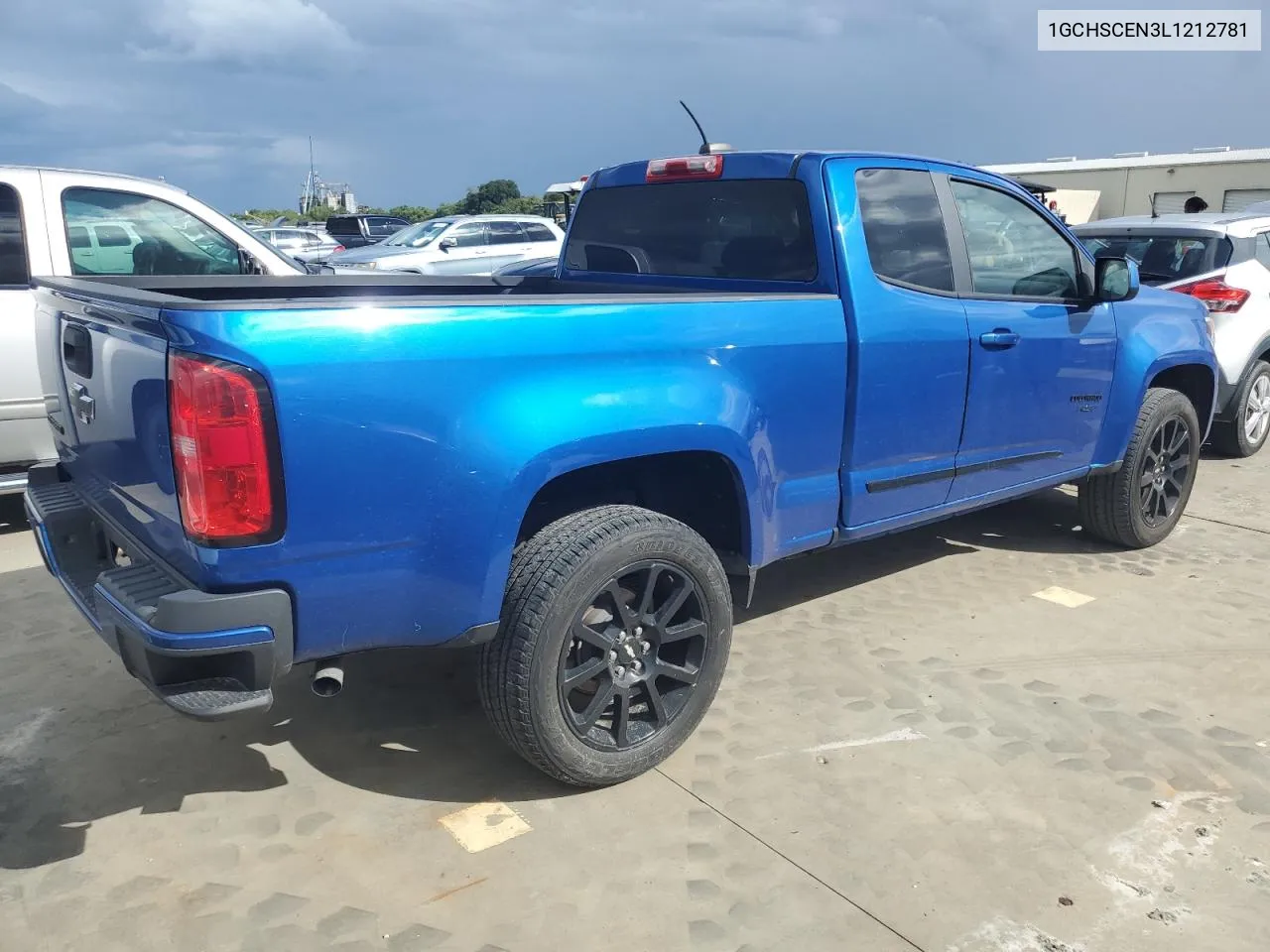 2020 Chevrolet Colorado Lt VIN: 1GCHSCEN3L1212781 Lot: 74660444