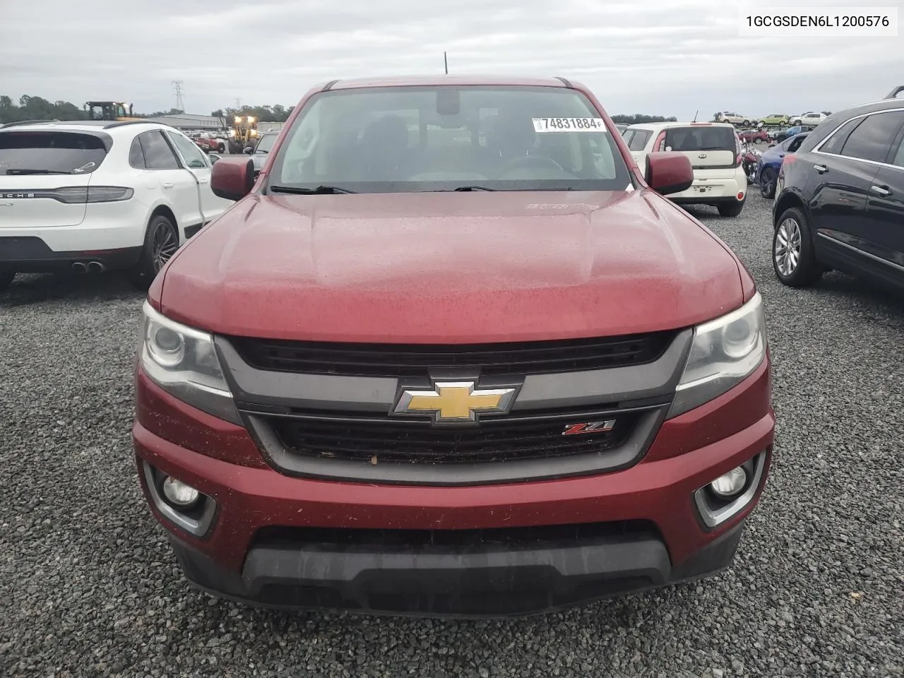 2020 Chevrolet Colorado Z71 VIN: 1GCGSDEN6L1200576 Lot: 74831884