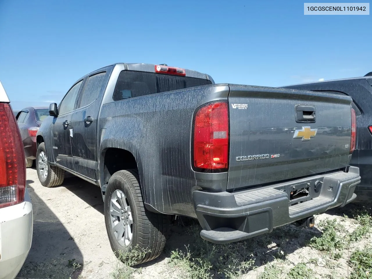 2020 Chevrolet Colorado Lt VIN: 1GCGSCEN0L1101942 Lot: 75077194