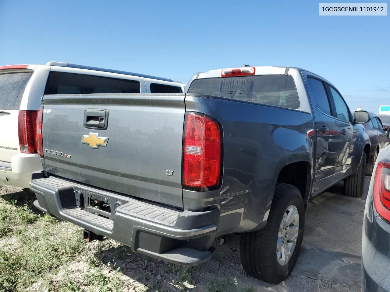 2020 Chevrolet Colorado Lt VIN: 1GCGSCEN0L1101942 Lot: 75077194