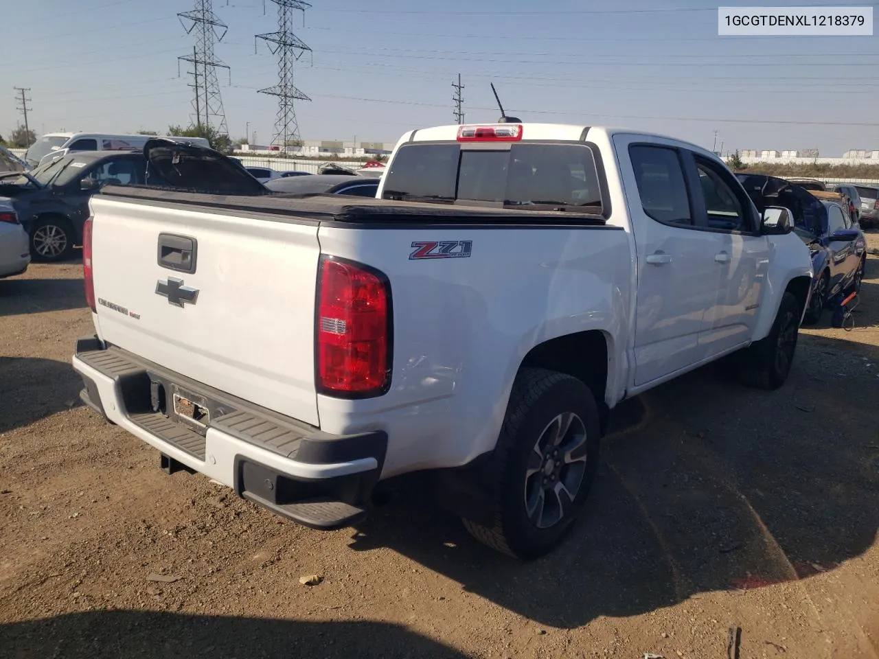 2020 Chevrolet Colorado Z71 VIN: 1GCGTDENXL1218379 Lot: 75171804