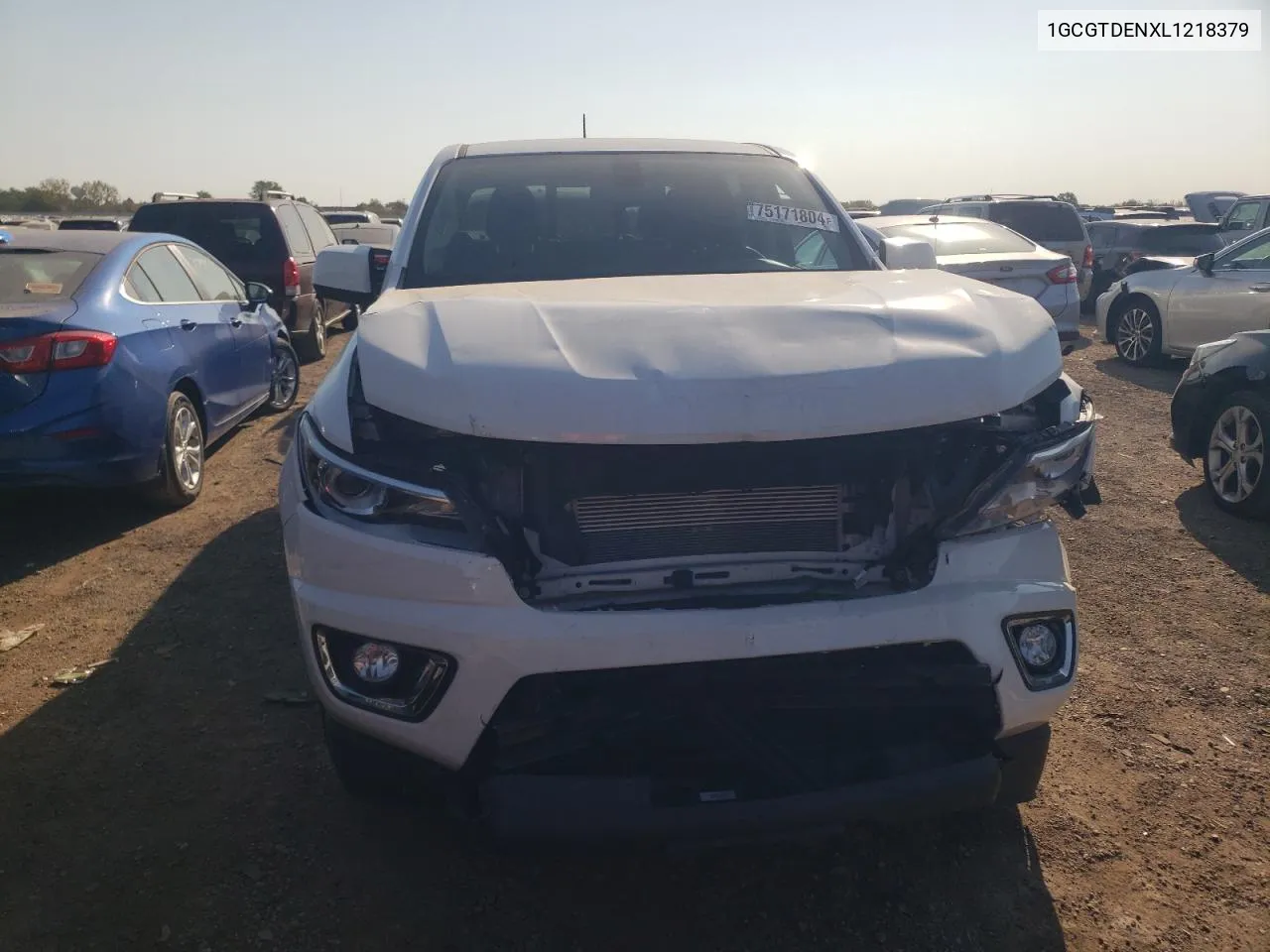 2020 Chevrolet Colorado Z71 VIN: 1GCGTDENXL1218379 Lot: 75171804