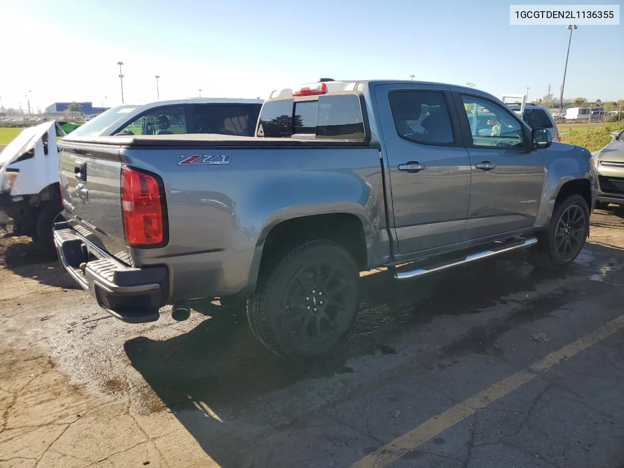 2020 Chevrolet Colorado Z71 VIN: 1GCGTDEN2L1136355 Lot: 75312944