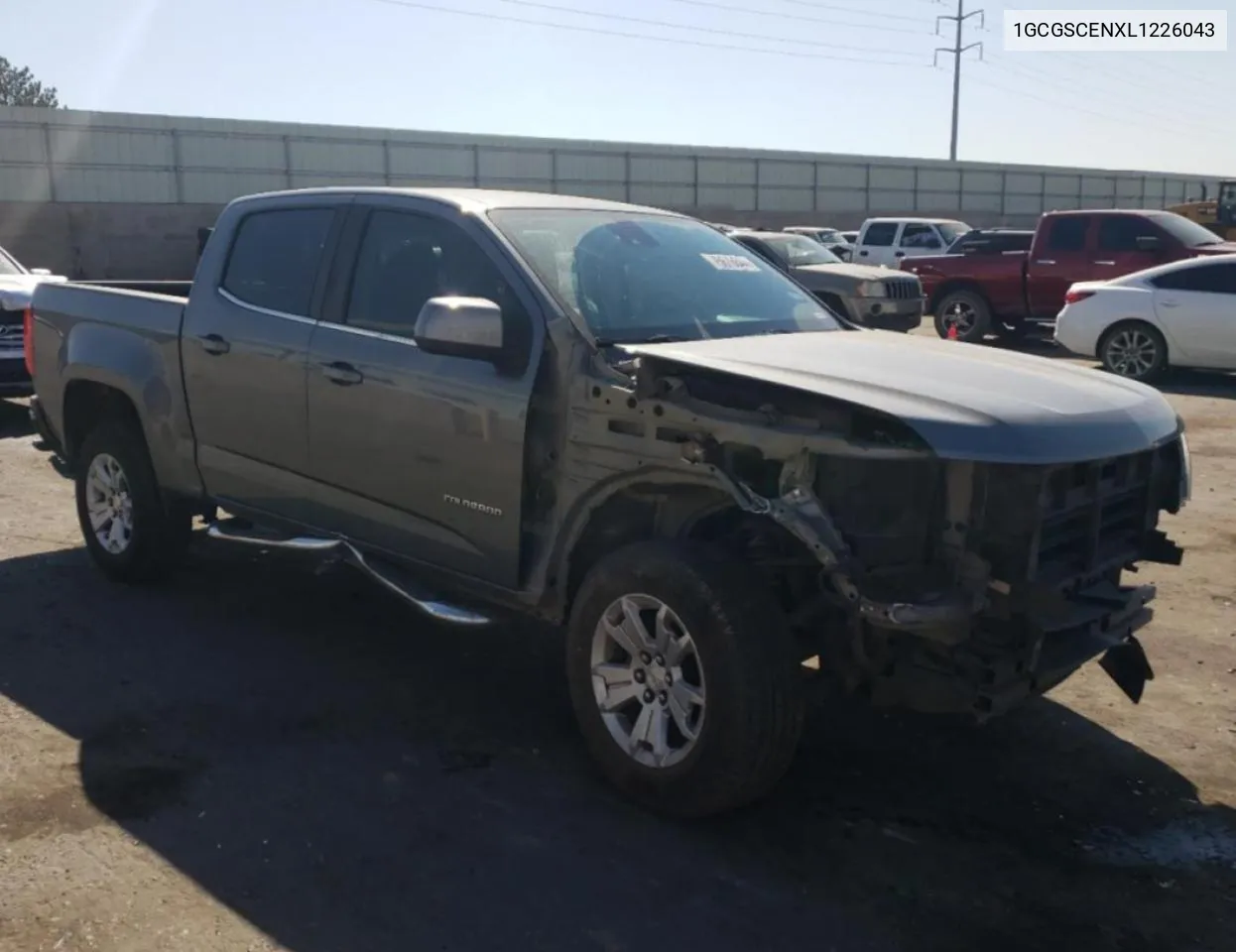 2020 Chevrolet Colorado Lt VIN: 1GCGSCENXL1226043 Lot: 75678644