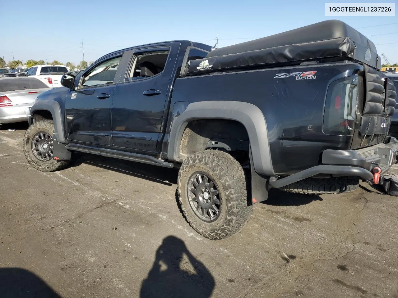 2020 Chevrolet Colorado Zr2 VIN: 1GCGTEEN6L1237226 Lot: 76167624