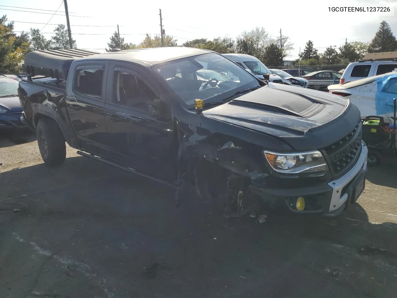 2020 Chevrolet Colorado Zr2 VIN: 1GCGTEEN6L1237226 Lot: 76167624