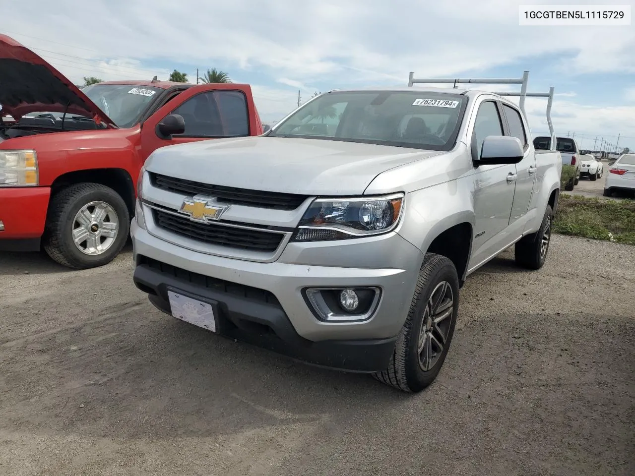 2020 Chevrolet Colorado VIN: 1GCGTBEN5L1115729 Lot: 76231794