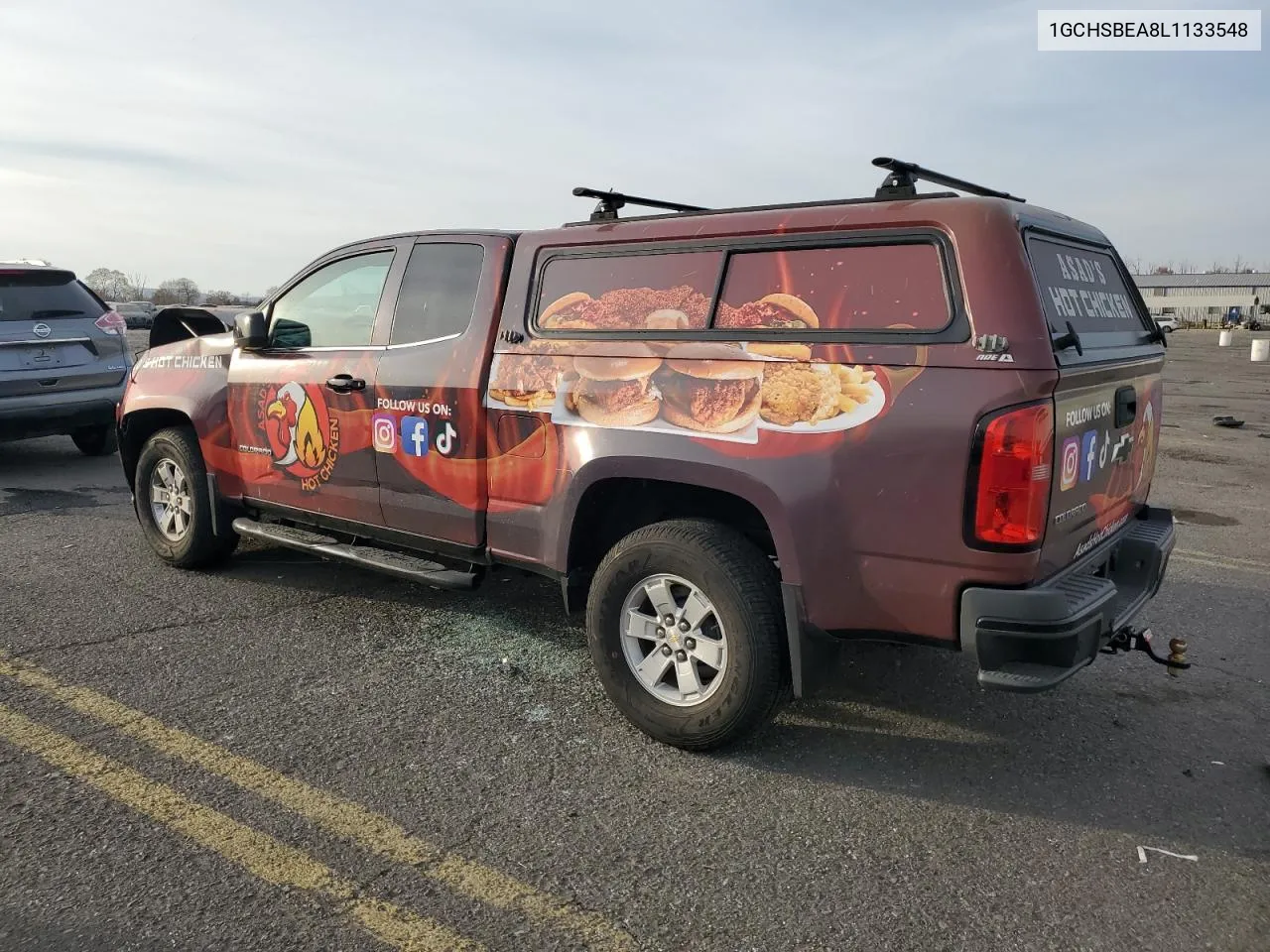 2020 Chevrolet Colorado VIN: 1GCHSBEA8L1133548 Lot: 76348214