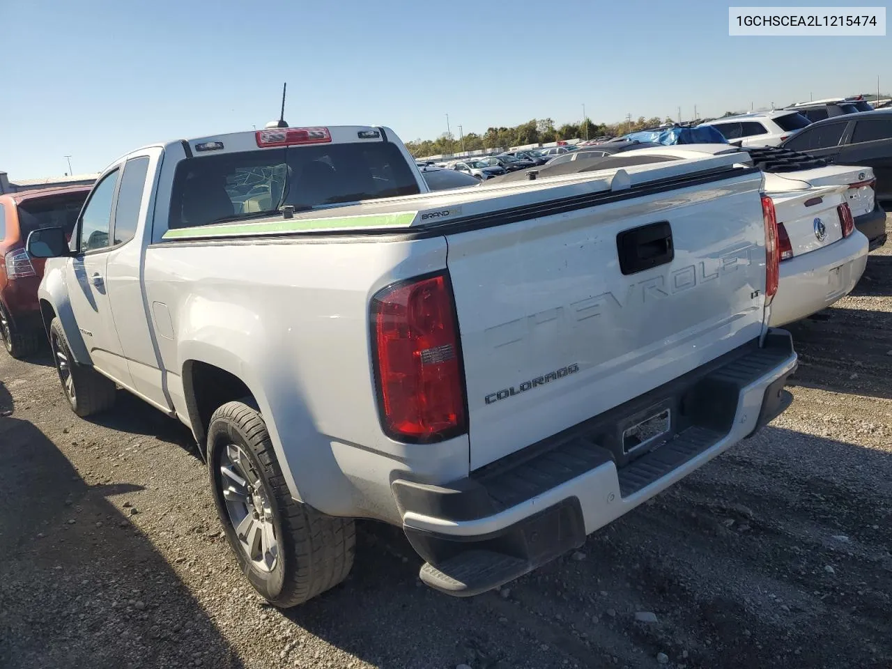 2020 Chevrolet Colorado Lt VIN: 1GCHSCEA2L1215474 Lot: 76504364