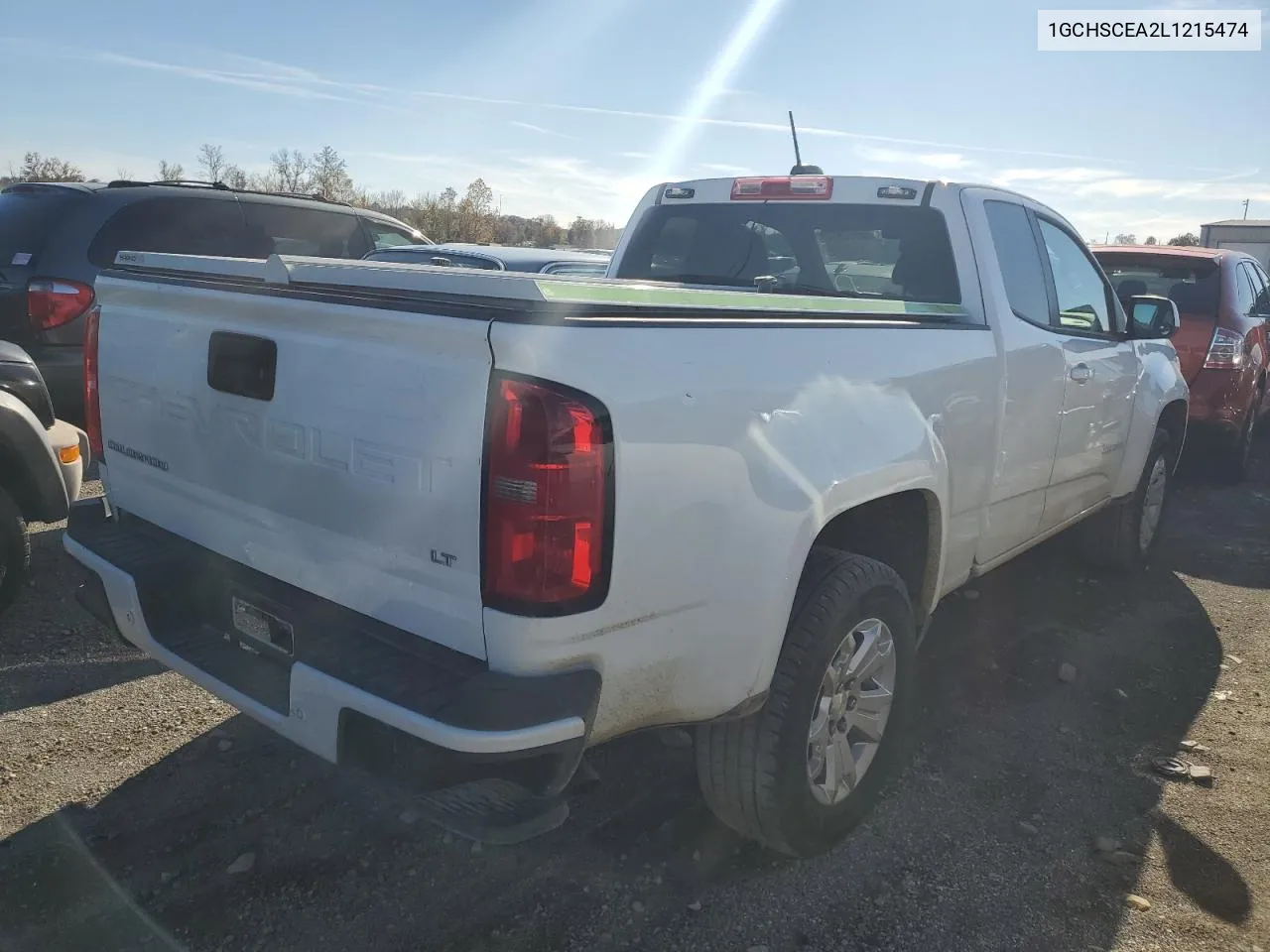 2020 Chevrolet Colorado Lt VIN: 1GCHSCEA2L1215474 Lot: 76504364