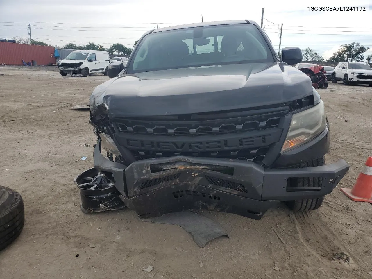 2020 Chevrolet Colorado Lt VIN: 1GCGSCEA7L1241192 Lot: 76847474