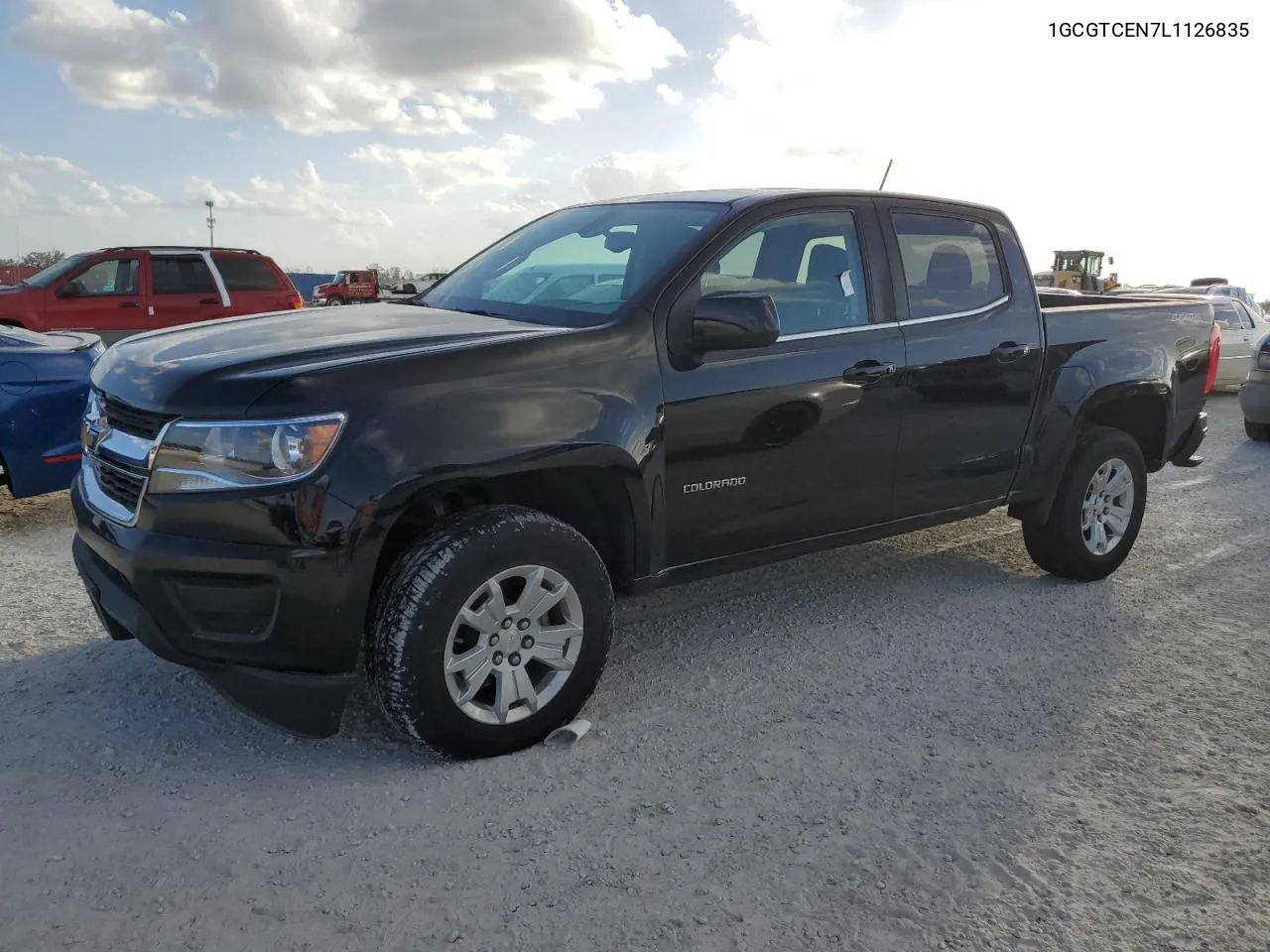 2020 Chevrolet Colorado Lt VIN: 1GCGTCEN7L1126835 Lot: 76905584