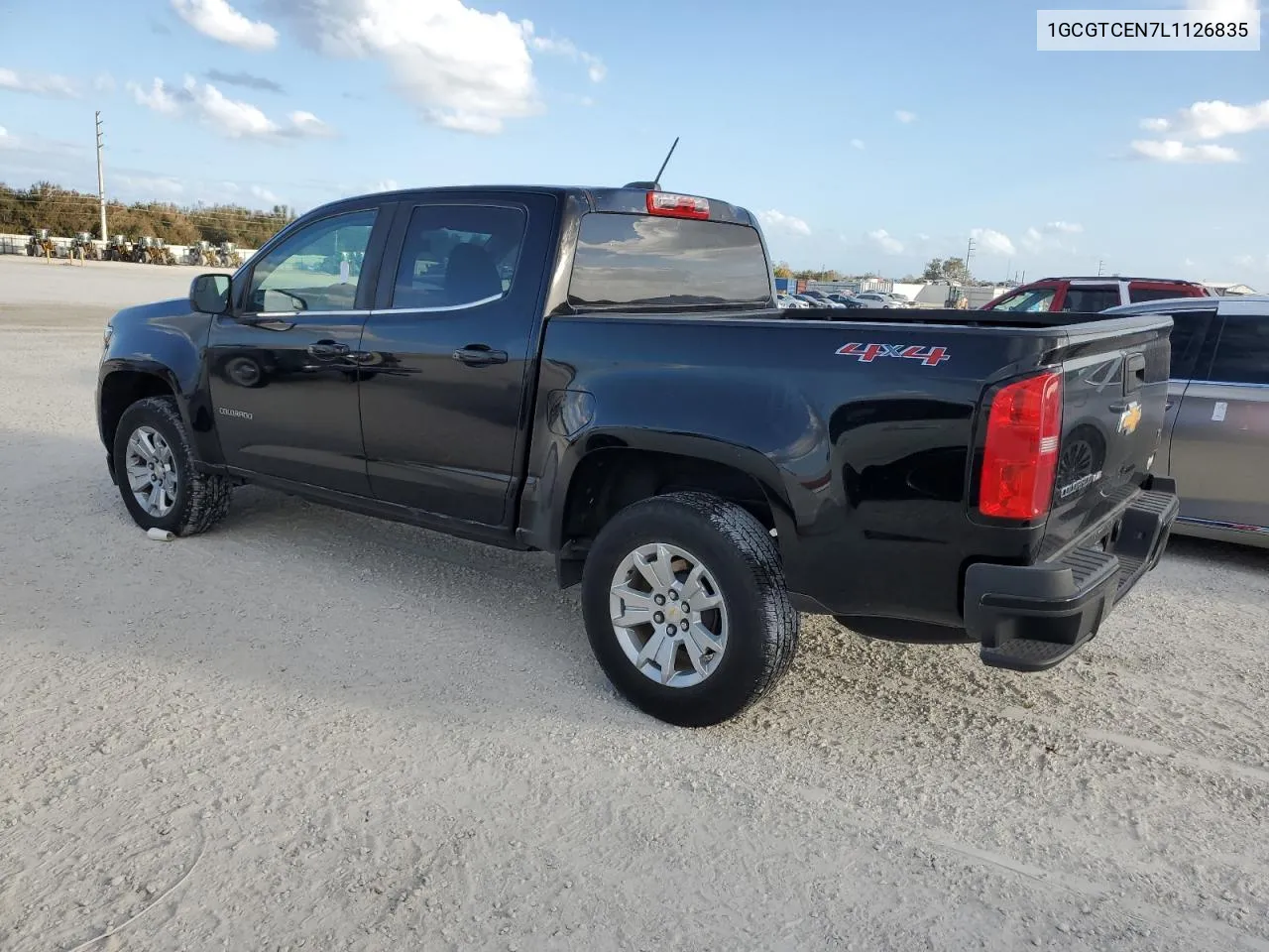 2020 Chevrolet Colorado Lt VIN: 1GCGTCEN7L1126835 Lot: 76905584