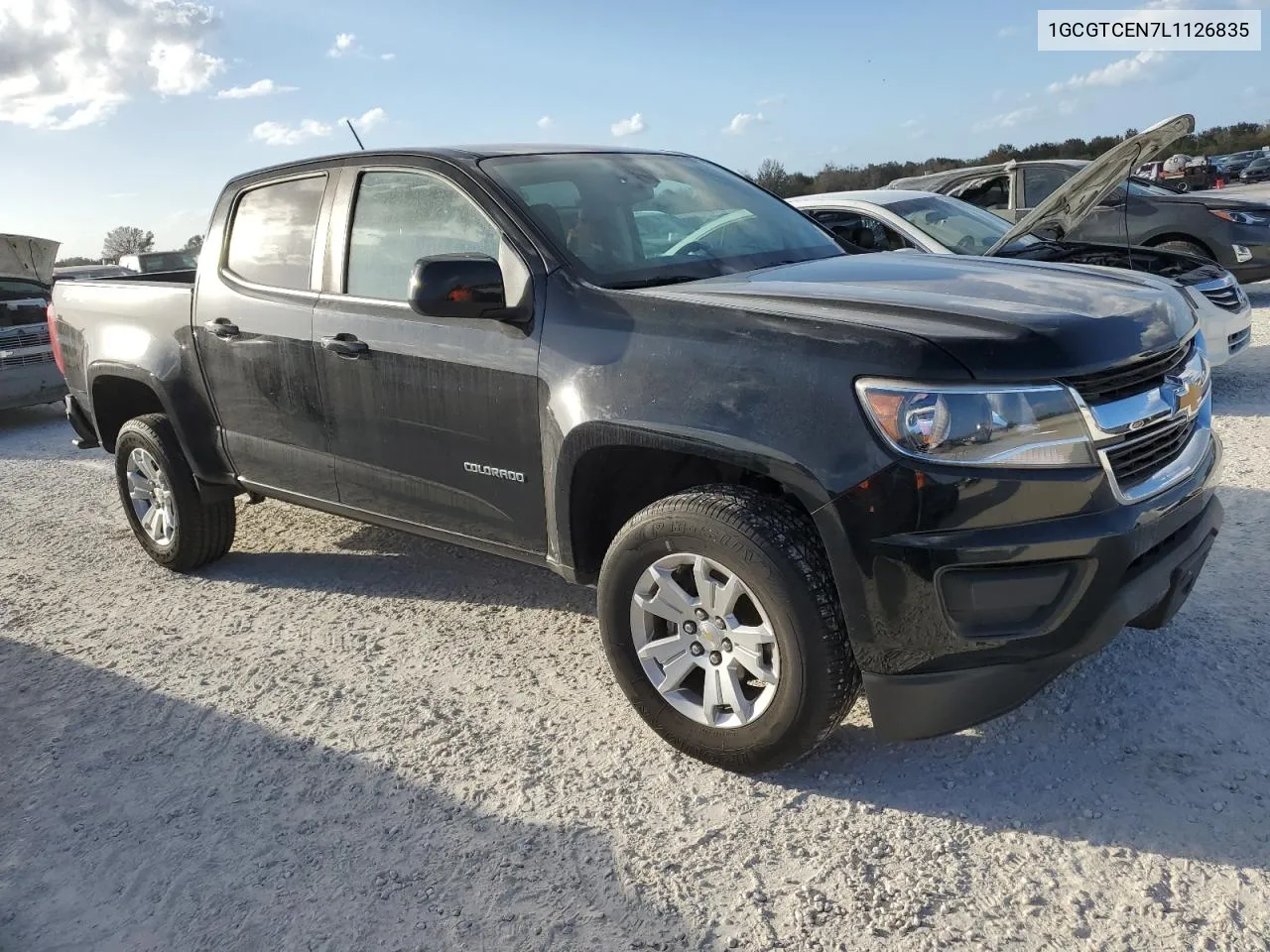 2020 Chevrolet Colorado Lt VIN: 1GCGTCEN7L1126835 Lot: 76905584